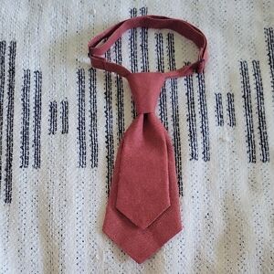 Rust Red Women's Linen Tie